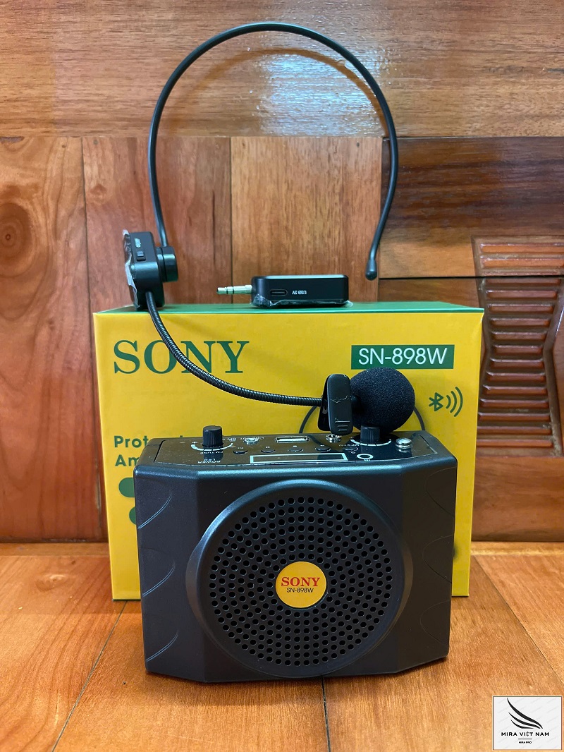 mic trợ giảng sony sn-898w không dây cho giáo viên